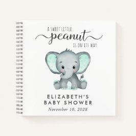 Niedliches Elephant Baby Showbook Notizbuch