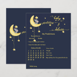 Niedliches Elephant & Little Butterfly Baby Showsp