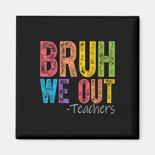 Niedliches Ende des Schuljahres Lehrerin Sommer Br Magnet