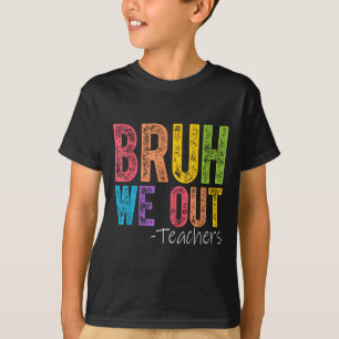 Niedliches Ende des Schuljahres Lehrerin Sommer Br T-Shirt
