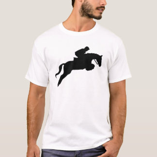 Niedliches Englisch Riding Hunter Jumper Girl Ridi T-Shirt