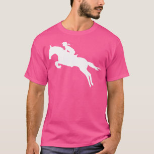 Niedliches Englisch Riding Hunter Jumper Girl Ridi T-Shirt