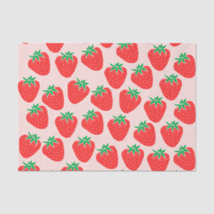 Niedliches Erdbeeren-Gewebepapier Seidenpapier