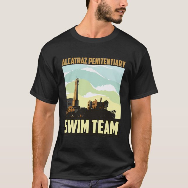 Niedliches Extravagantes Alcatraz Penitentiary Swi T-Shirt (Vorderseite)