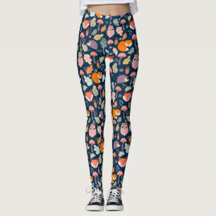 Niedliches Fallmuster Leggings