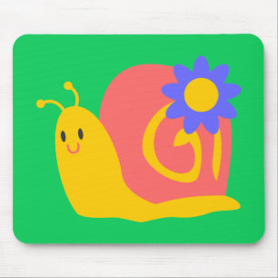 Niedliches, farbenfrohes Kindersnelldesign Mousepad