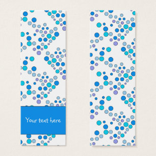 Niedliches farbiges Doodle-Design-Lesezeichen