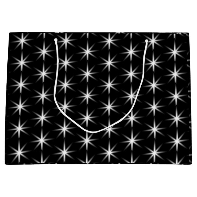 niedliches, farbiges Herz Große Geschenktüte (Vorderseite)