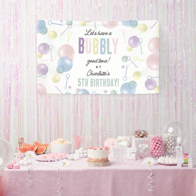 Niedliches farbiges Kindergeburtstag-Party Banner (Party)