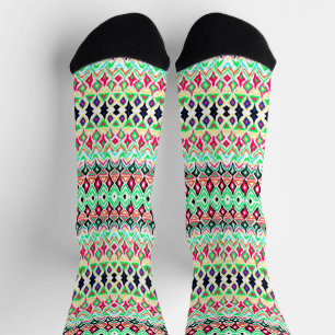 Niedliches Farbmuster Socken