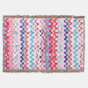 Niedliches, farbrosa, abstraktes Muster Decke