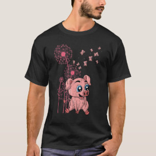 Niedliches Ferkel Bauernhof Tier Schwein  Bauer Lö T-Shirt