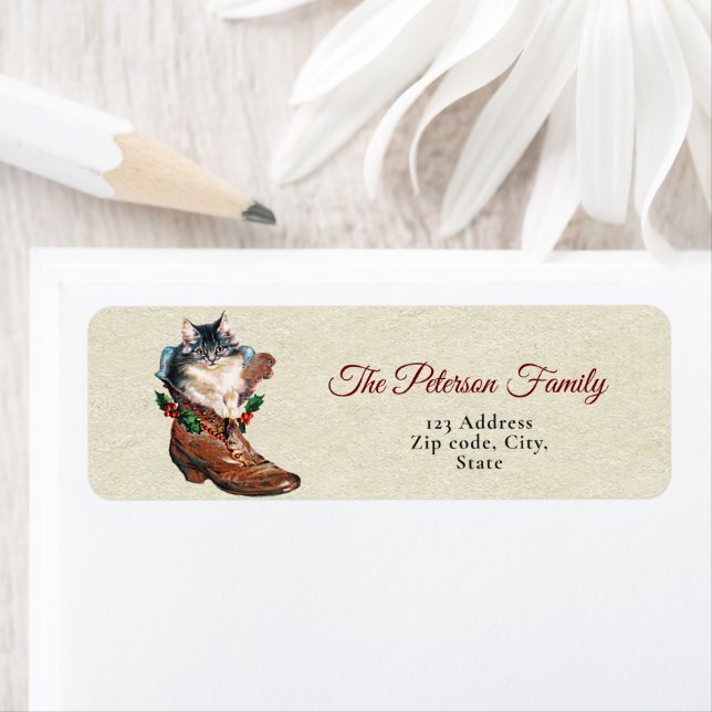 Niedliches festes Weihnachtsfest im Boot (Insitu)