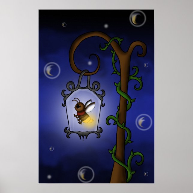 niedliches Firefly-Poster Poster (Vorne)