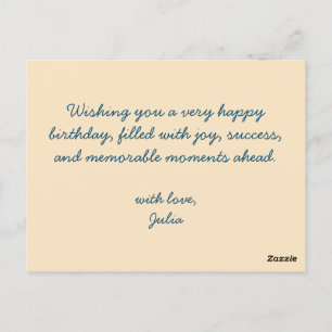 Niedliches Fireworks-Inspiriert Muster - Geburtsta Postkarte