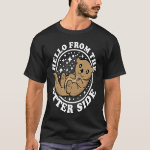Niedliches Fischotter für Ehefrau T-Shirt