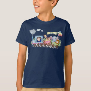 Niedliches Foto der Dampfzug T-Shirt