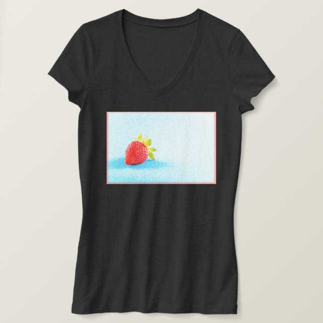 niedliches Foto "Erdbeeren Früchte". Jetzt kaufen T-Shirt (Design vorne)