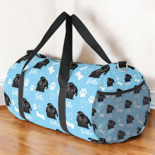 Niedliches Foto für benutzerdefinierte Liebe Paw Duffle Bag