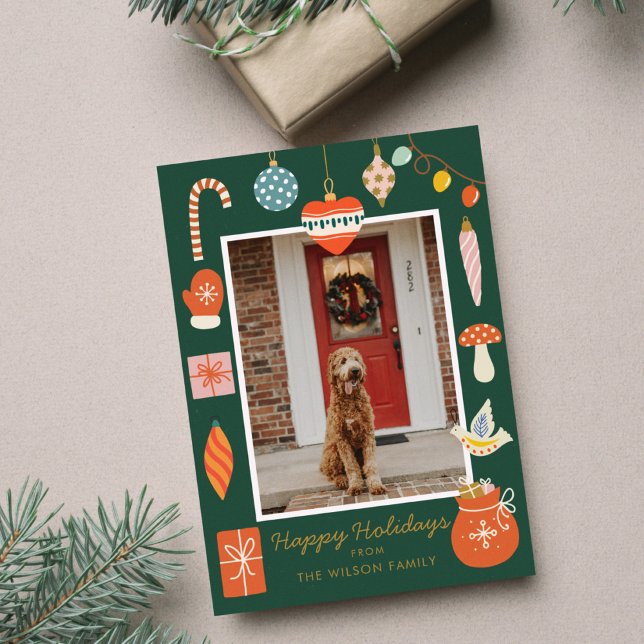 Niedliches Foto für die Weihnachtszeit Feiertagskarte (Von Creator hochgeladen)