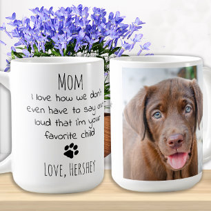 Niedliches Foto für Welpen Personalisiert Hunde M Kaffeetasse