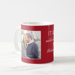 Niedliches Foto, in dem alles begann. Kaffeetasse