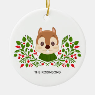 Niedliches Foto Keramik Ornament