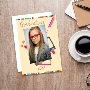 Niedliches Foto Mittlere Schule Abschluss Danke