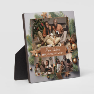 Niedliches Foto Weihnachten Fotoplatte