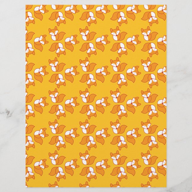 Niedliches Foxymuster (Vorderseite)
