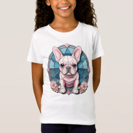 Niedliches französisches Bulldog-Pastell T-Shirt