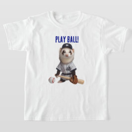 Niedliches Freret als Basballspieler verkleidet T-Shirt