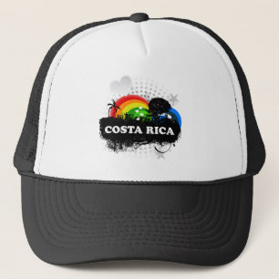 Niedliches fruchtiges Costa Rica Truckerkappe