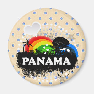 Niedliches fruchtiges Panama Magnet