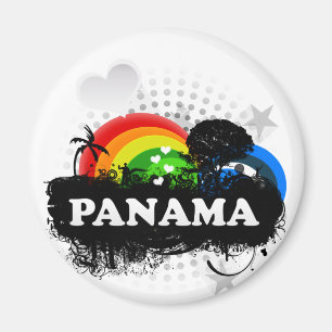 Niedliches fruchtiges Panama Magnet