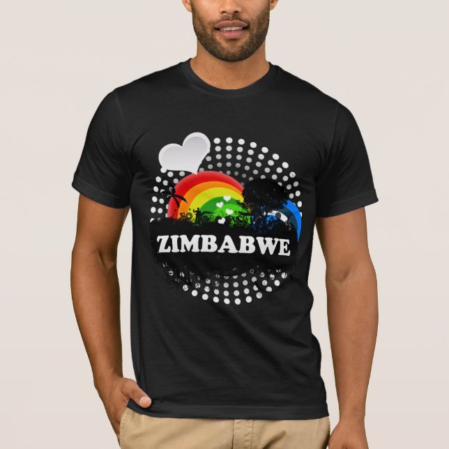 Niedliches fruchtiges Simbabwe T-Shirt (Vorderseite)