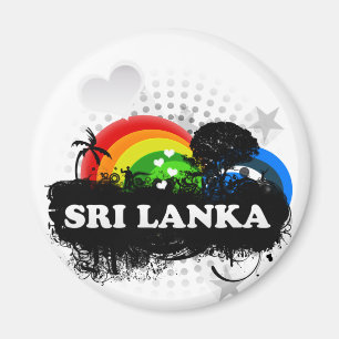Niedliches fruchtiges Sri Lanka Magnet