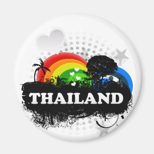 Niedliches fruchtiges Thailand Magnet