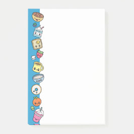 Niedliches Frühstück Post-it Klebezettel