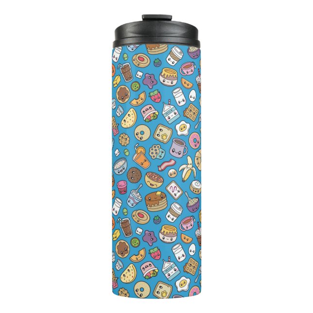 Niedliches Frühstück Thermosbecher (Vorderseite)