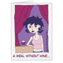 Niedliches Funny Red Wine Cartoon
