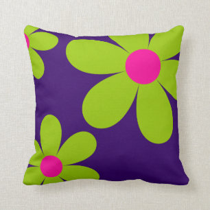 Niedliches Gänseblümchenjugendlich Throw-Kissen - Kissen