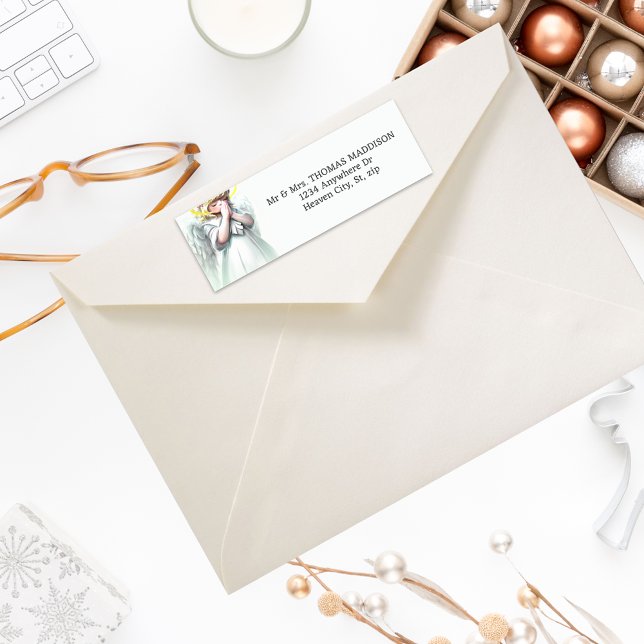 Niedliches Gebet Kleine Engel Rücksendeadresse (Von Creator hochgeladen)