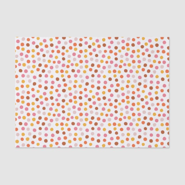 Niedliches Geburtstagsgeschenkpapier Seidenpapier (Vorderseite)