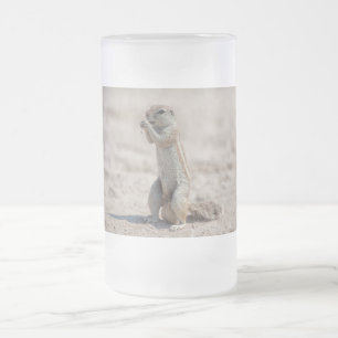 Niedliches Gelände Mattglas Bierglas