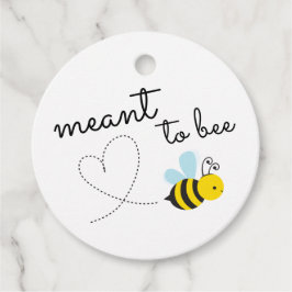 Niedliches Gelb bedeutet zu sein Geschenkanhänger