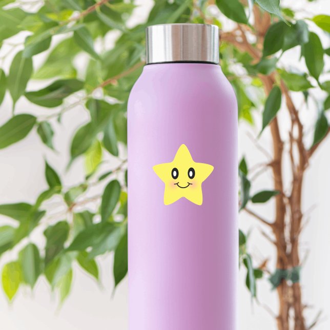 Niedliches Gelbbaby Stern-Aufkleber (Von Creator hochgeladen)