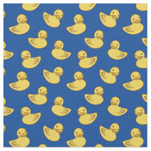 Niedliches gelbes Ducky-Muster Stoff
