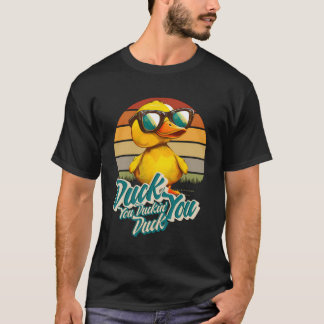 Niedliches Gelbes Enkeln Funny Rubber Duck Bath To T-Shirt