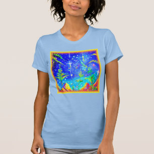 niedliches Gemälde "Starlit Dschungel". Jetzt kauf T-Shirt